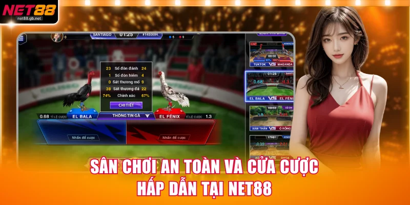 Sân chơi an toàn và cửa cược hấp dẫn tại NET88
