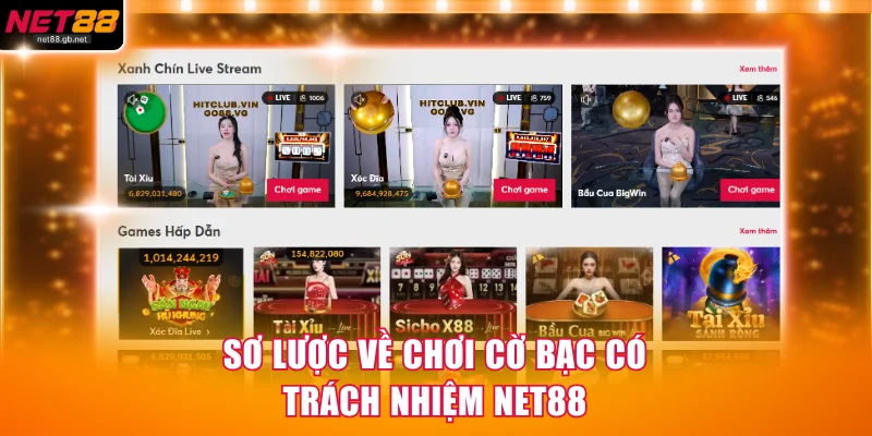 Sơ lược về chơi cờ bạc có trách nhiệm NET88